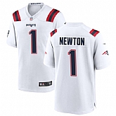 Nike Patriots 1 Cam Newton Men's White Vapor Untouchable Limited Jersey,baseball caps,new era cap wholesale,wholesale hats
